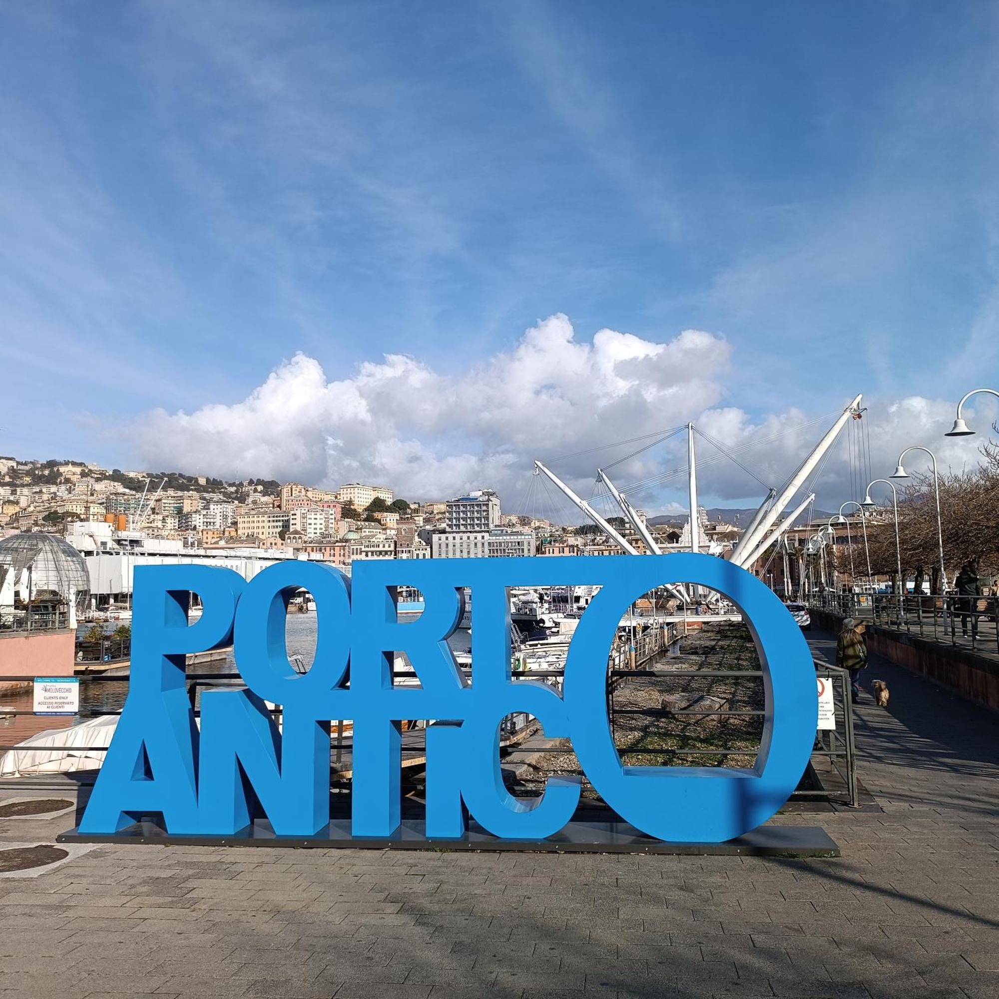 Appartamento Pietra Di Mare, Porto Antico Генуя Экстерьер фото
