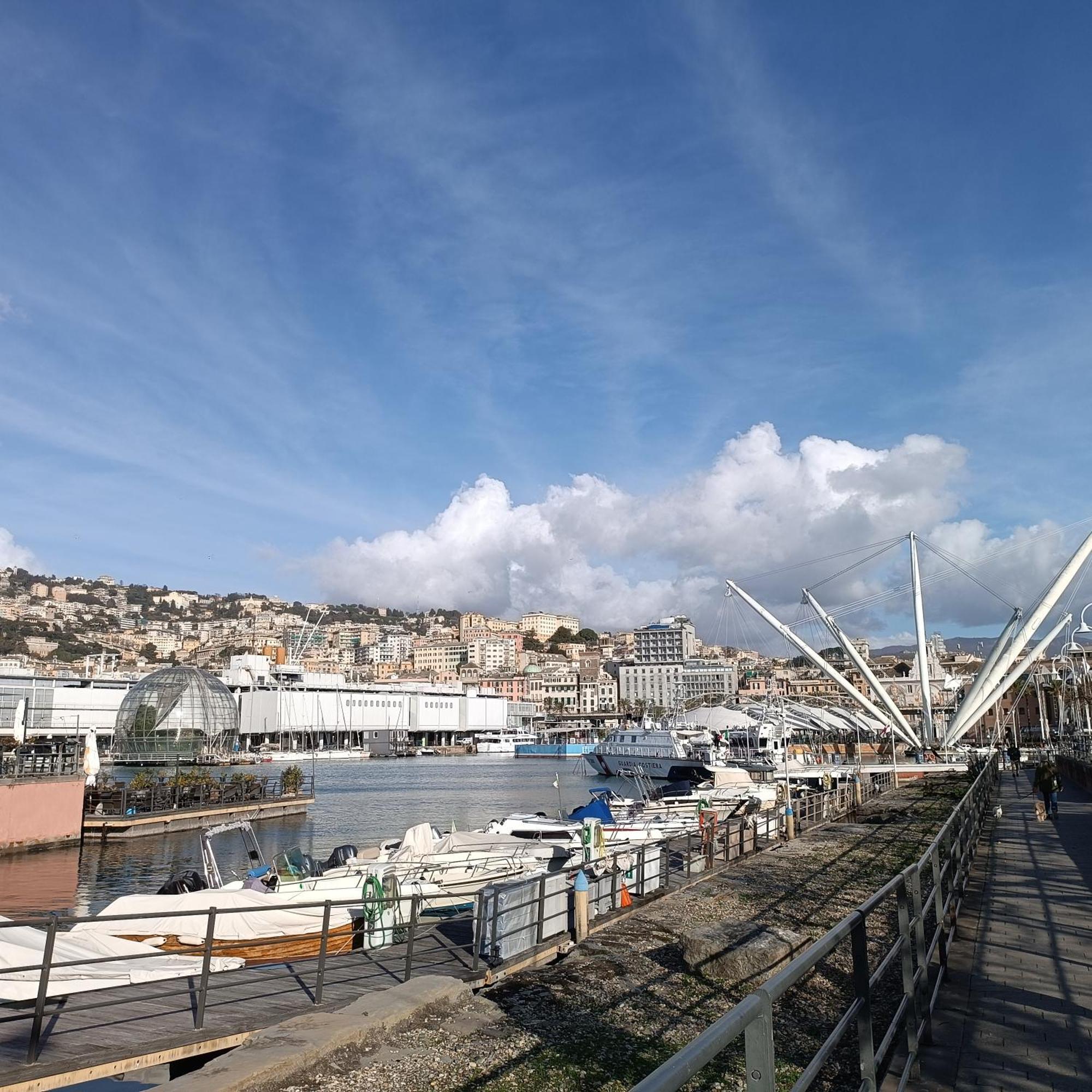 Appartamento Pietra Di Mare, Porto Antico Генуя Экстерьер фото